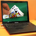 Blackjack online illustration