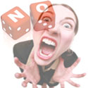 Blackjack online illustration