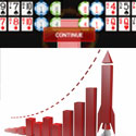 Blackjack online illustration