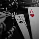 Blackjack online illustration
