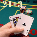 Blackjack online illustration