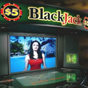 Blackjack online illustration