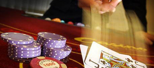 Blackjack online illustration