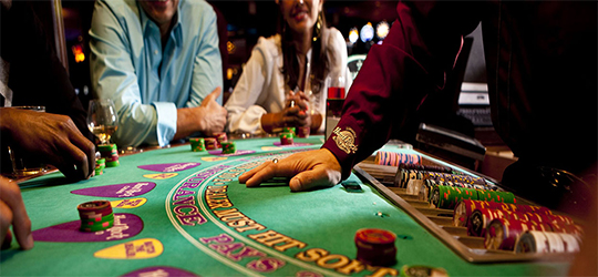 Blackjack online illustration