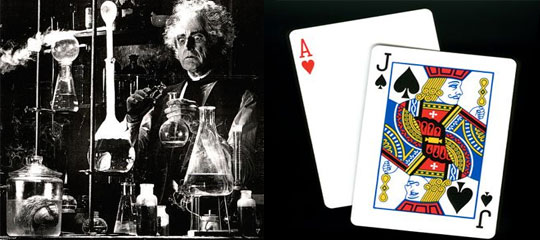 Blackjack online illustration