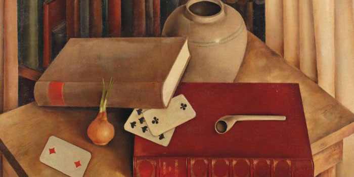 playing cards painting
