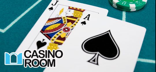 Blackjack online illustration