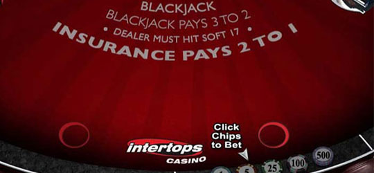 intertops poker blackjack