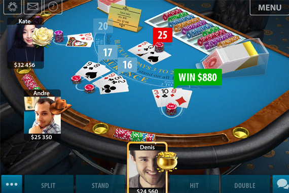 app store 3d blackjack game